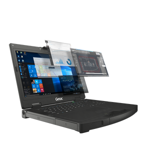 Getac S410 G3 Basic - i7-8665U, 14", 4GB, 256GB SSD, WiFi + BT + GPS + 4G LTE (EM7430), DVD Super-Multi Drive, RS232+VGA Port+2nd LAN (RJ45)
